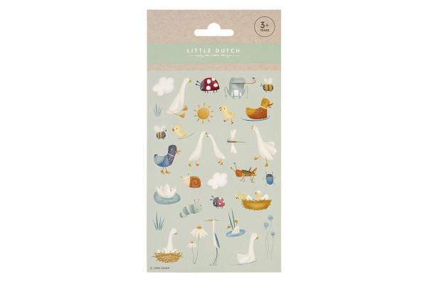 Uzlīmju lapa "Mazā zoss", Sticker sheet Little Goose