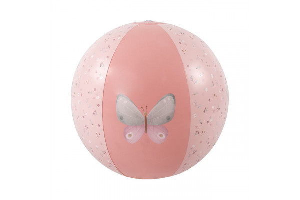 Pludmales bumba "Mazie rozā ziediņi", Beach Ball ´Little Pink Flowers´