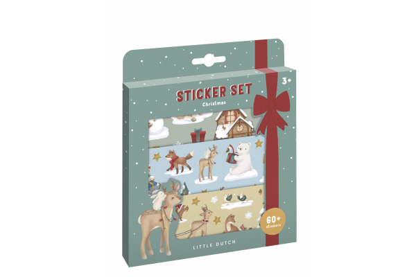 Uzlīmju komplekts 'Ziemassvētki', Little Dutch Sticker set ´Christmas´