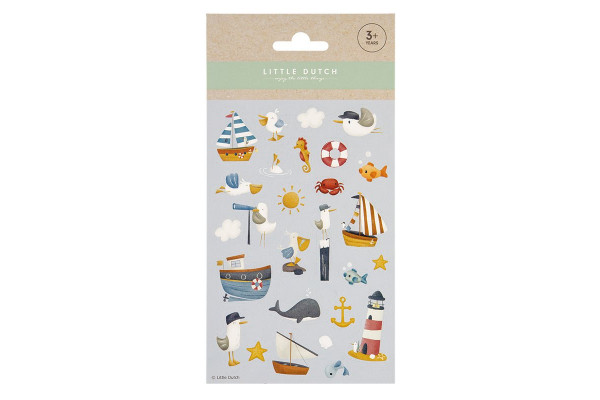 Uzlīmju lapa "Jūrnieku līcis", Sticker sheet Sailors Bay