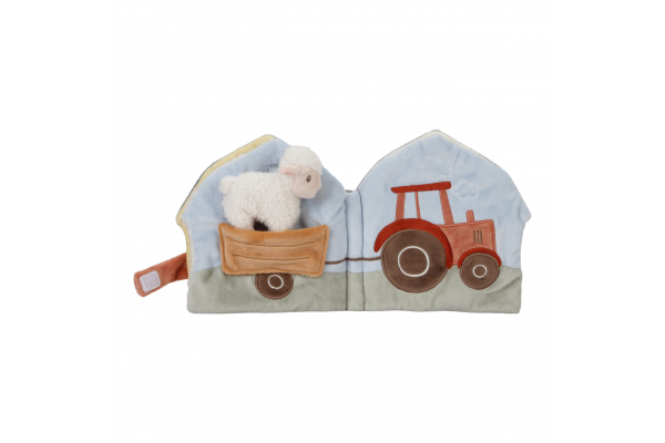Mīksta aktivitāšu grāmata "Mazā ferma", Little Dutch soft activity book ´Little Farm´