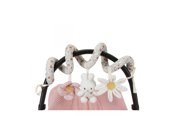 Miffy aktivitātes spirāle "Vintage Little Flowers"., Little Dutch Miffy activity spiral ´Vintage Little Flowers´