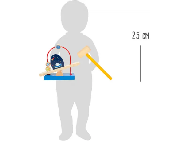 Small Foot Hammering Game "Space"