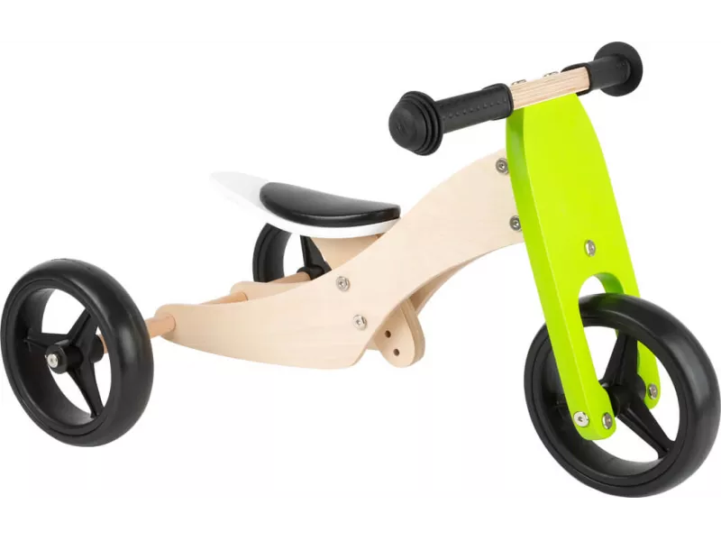 Беговел 2 в 1, зеленый