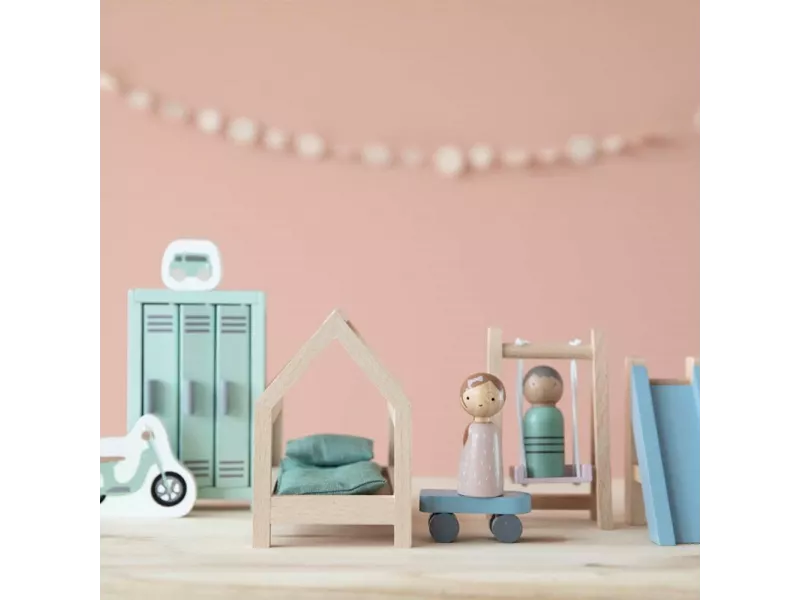 Doll’s house Children’s room playset