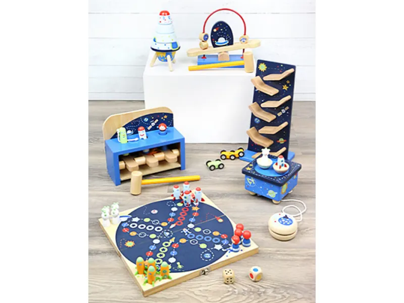 Small Foot Hammering Game "Space"