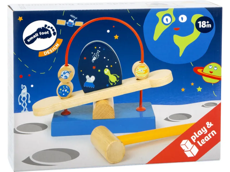 Small Foot Hammering Game "Space"