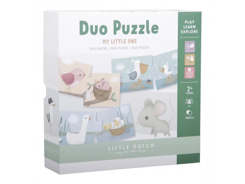 Duo puzzle ´Flowers & Butterflies´