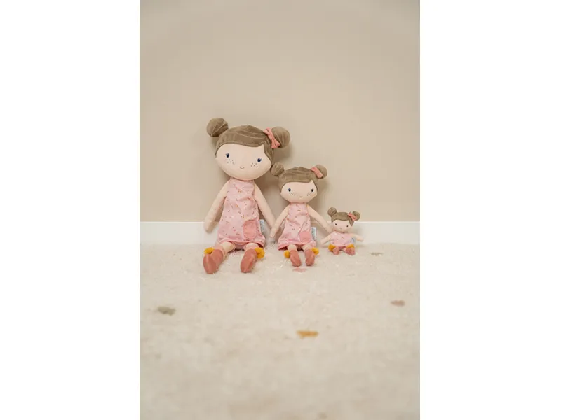 Little Dutch cuddle doll Rosa 50 cm ´Little Pink Flowers´