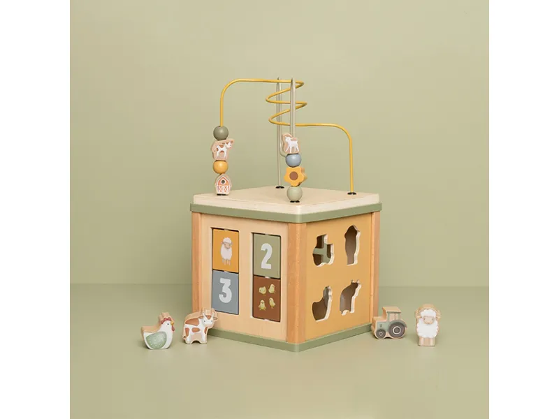 Little Dutch activity cube ´Little Farm´ FSC